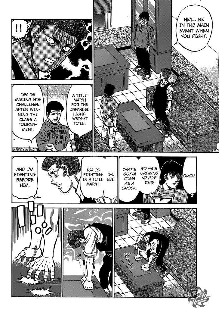 Hajime no Ippo Chapter 1135 page 7 - Chapter 1135 : Bell Horn
