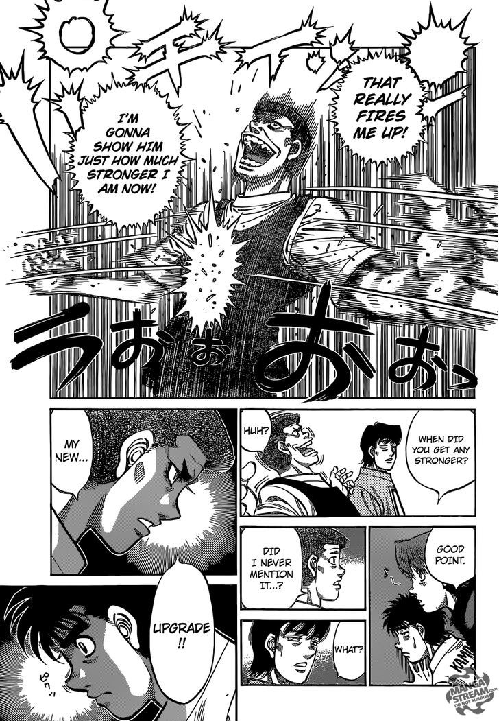 Hajime no Ippo Chapter 1135 page 8 - Chapter 1135 : Bell Horn
