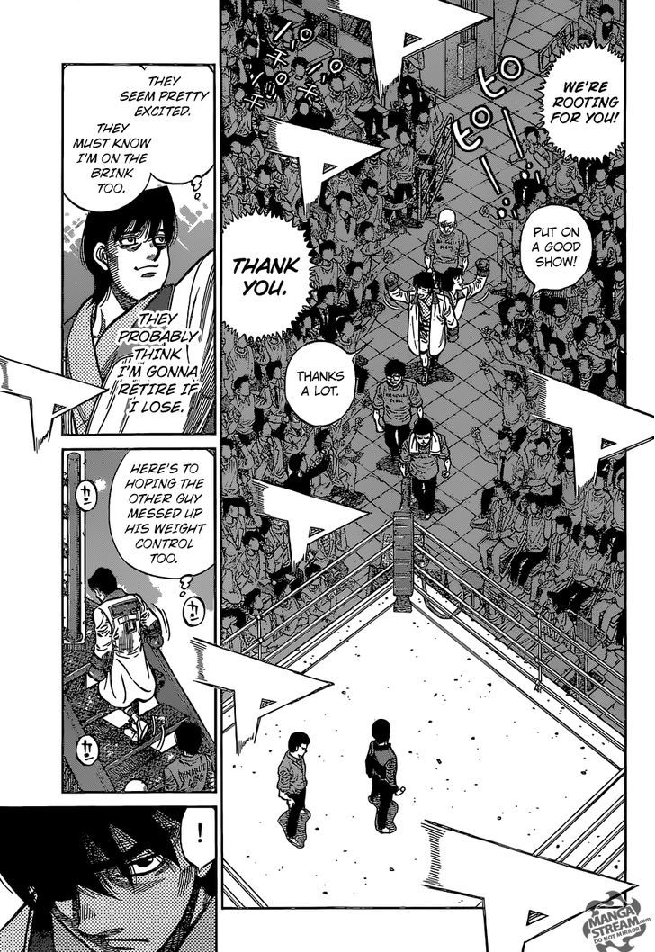 Hajime no Ippo Chapter 1136 page 10 - Chapter 1136 : On the Brink