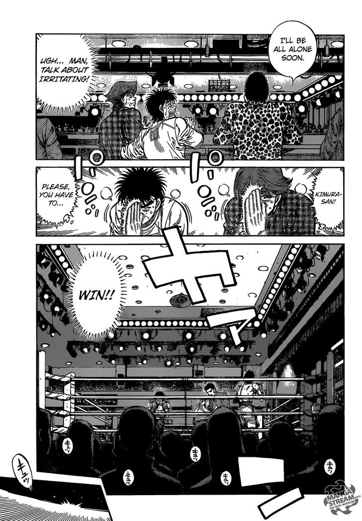 Hajime no Ippo Chapter 1136 page 12 - Chapter 1136 : On the Brink