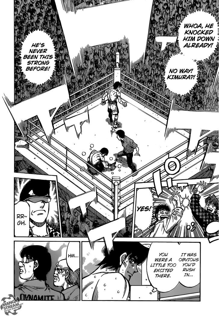 Hajime no Ippo Chapter 1136 page 14 - Chapter 1136 : On the Brink