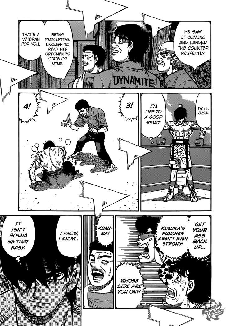 Hajime no Ippo Chapter 1136 page 15 - Chapter 1136 : On the Brink