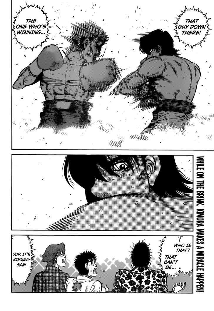 Hajime no Ippo Chapter 1136 page 18 - Chapter 1136 : On the Brink