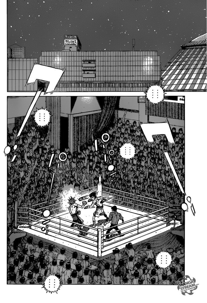 Hajime no Ippo Chapter 1136 page 3 - Chapter 1136 : On the Brink