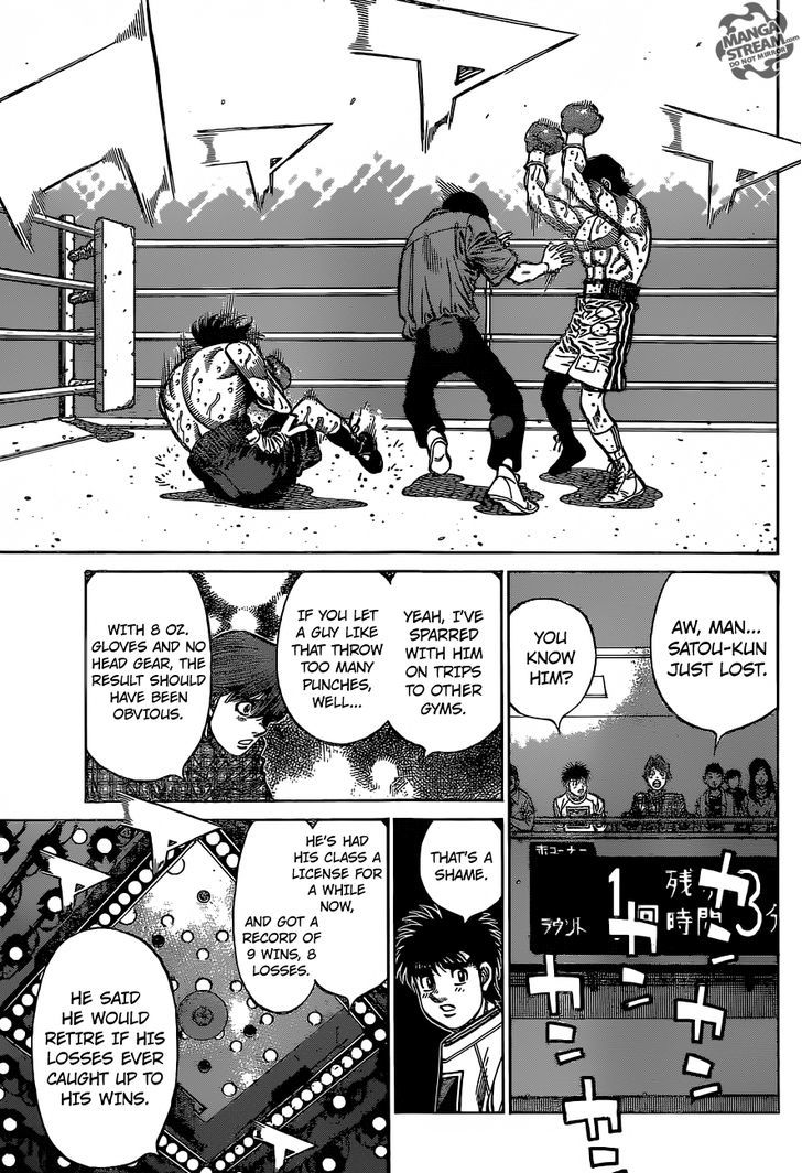 Hajime no Ippo Chapter 1136 page 4 - Chapter 1136 : On the Brink