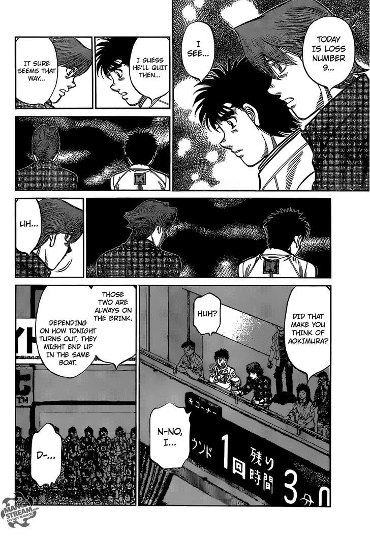 Hajime no Ippo Chapter 1136 page 5 - Chapter 1136 : On the Brink