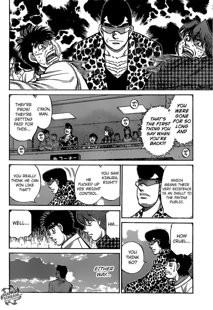 Hajime no Ippo Chapter 1136 page 7 - Chapter 1136 : On the Brink