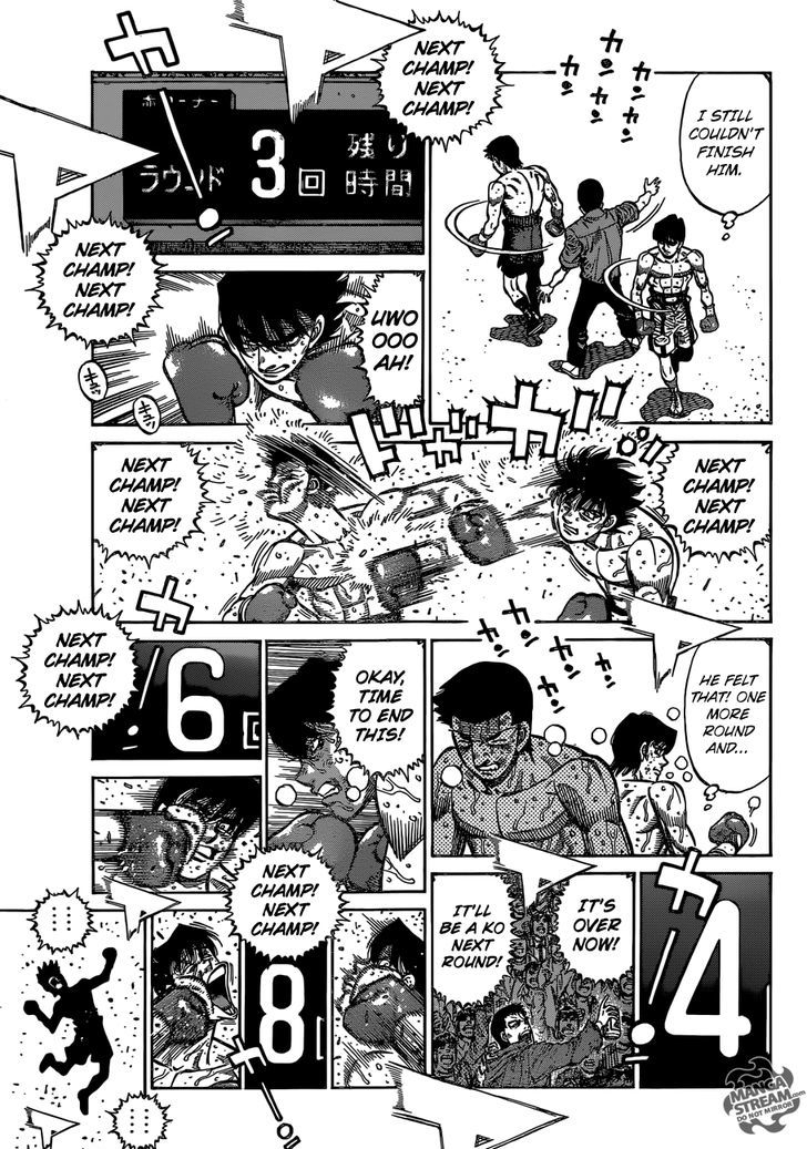 Hajime no Ippo Chapter 1137 page 10 - Chapter 1137 : Next Champion
