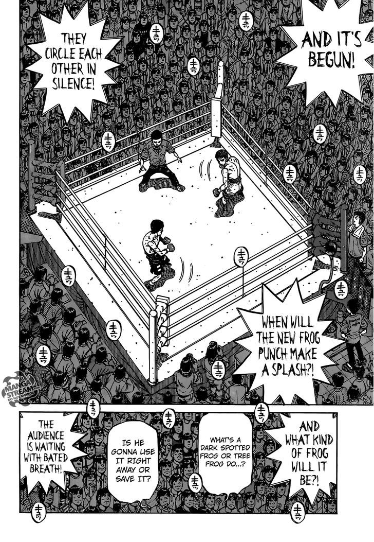 Hajime no Ippo Chapter 1138 page 11 - Chapter 1138 : Lots of Different Frogs