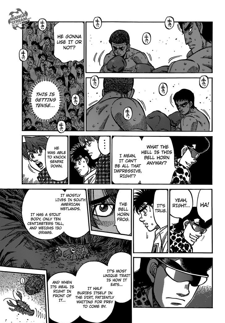 Hajime no Ippo Chapter 1138 page 12 - Chapter 1138 : Lots of Different Frogs
