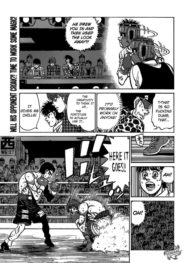 Hajime no Ippo Chapter 1138 page 14 - Chapter 1138 : Lots of Different Frogs