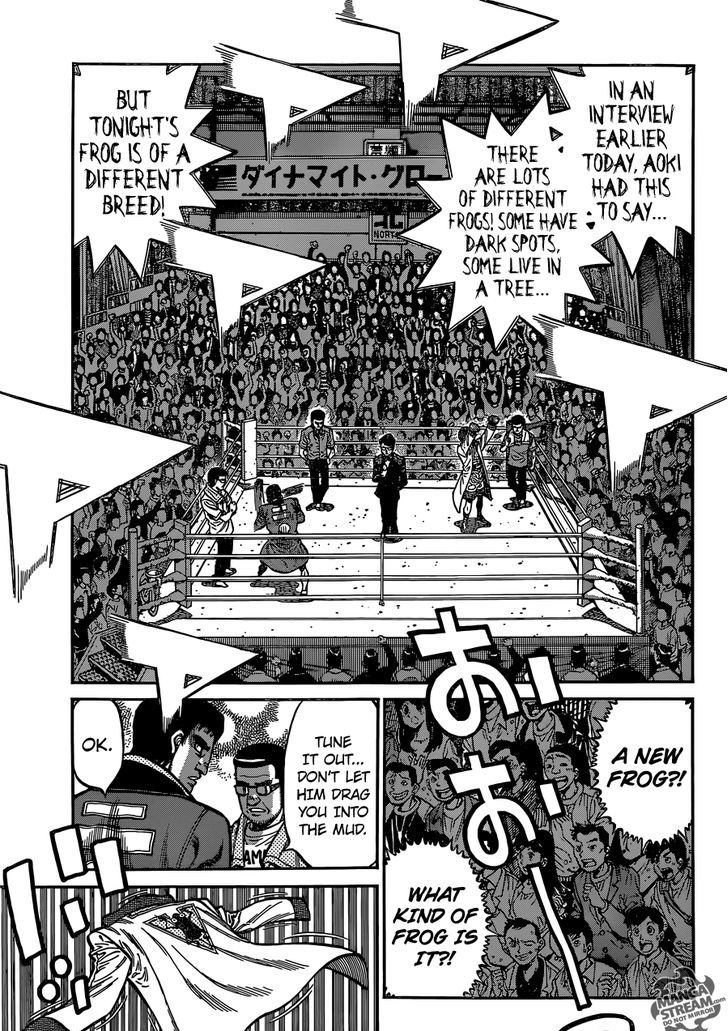 Hajime no Ippo Chapter 1138 page 8 - Chapter 1138 : Lots of Different Frogs