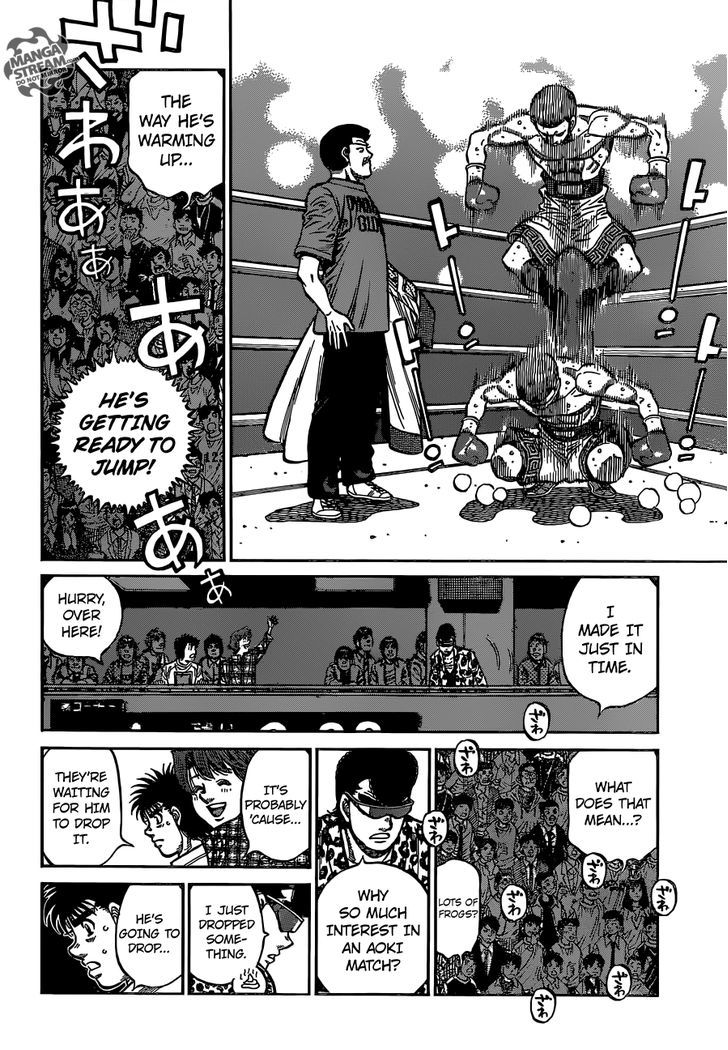 Hajime no Ippo Chapter 1138 page 9 - Chapter 1138 : Lots of Different Frogs