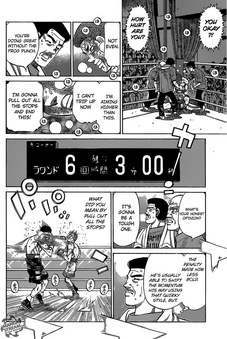Hajime no Ippo Chapter 1139 page 13 - Chapter 1139 : Time To Hunt