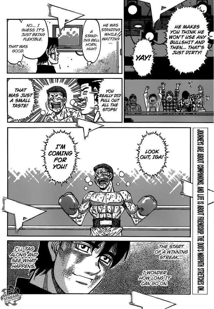 Hajime no Ippo Chapter 1139 page 19 - Chapter 1139 : Time To Hunt
