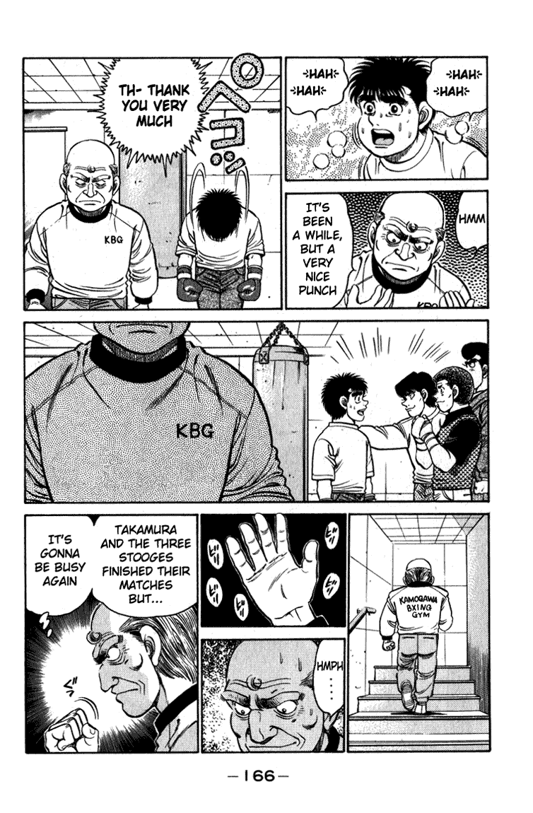 Hajime no Ippo Chapter 114.2 page 5 - Chapter 114 v2 : Borrow the Shoulders