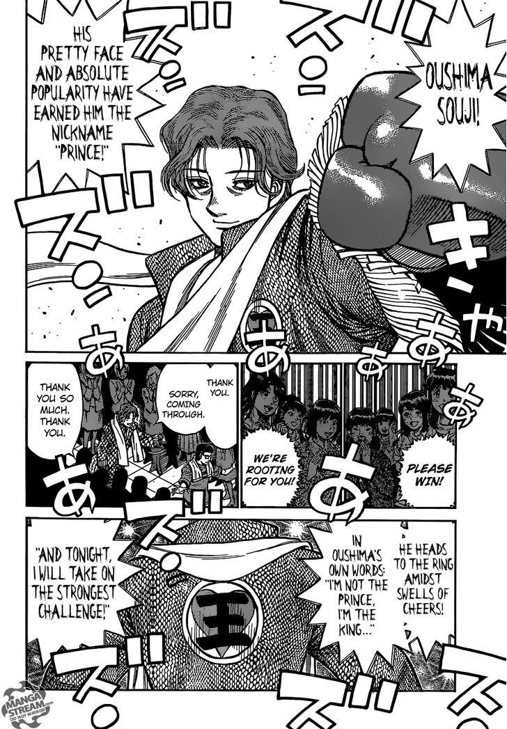 Hajime no Ippo Chapter 1140 page 11 - Chapter 1140 : Iga vs. Oushima