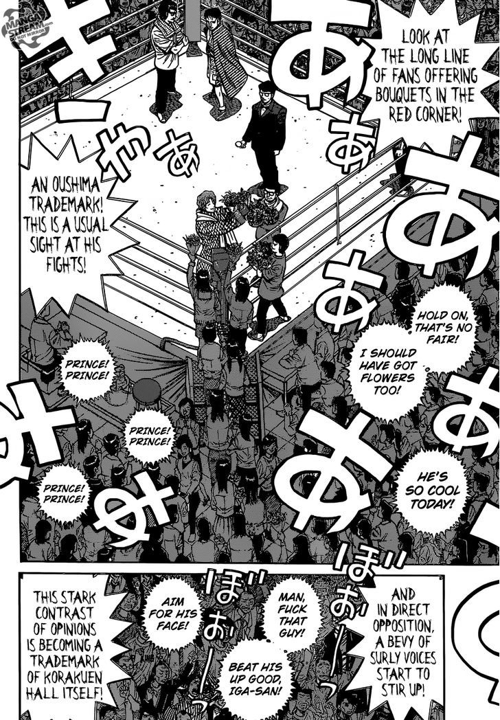 Hajime no Ippo Chapter 1140 page 13 - Chapter 1140 : Iga vs. Oushima