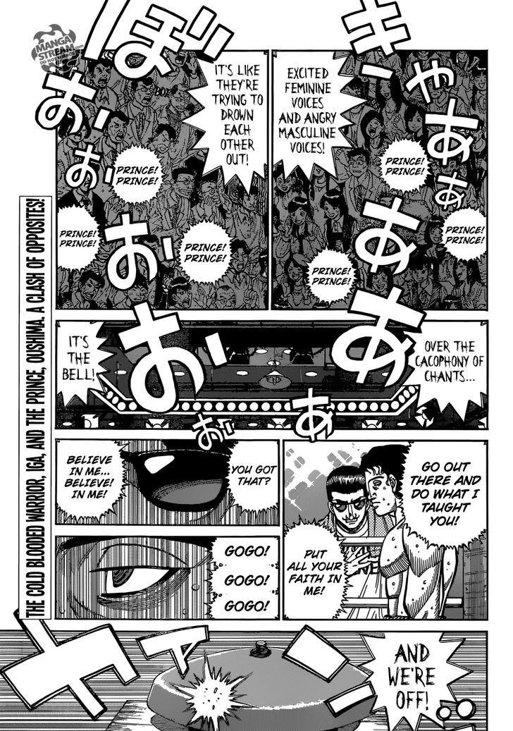 Hajime no Ippo Chapter 1140 page 16 - Chapter 1140 : Iga vs. Oushima