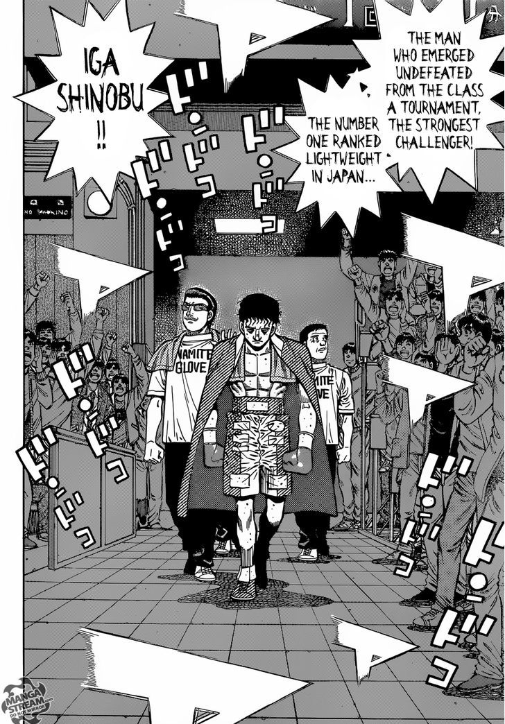 Hajime no Ippo Chapter 1140 page 5 - Chapter 1140 : Iga vs. Oushima