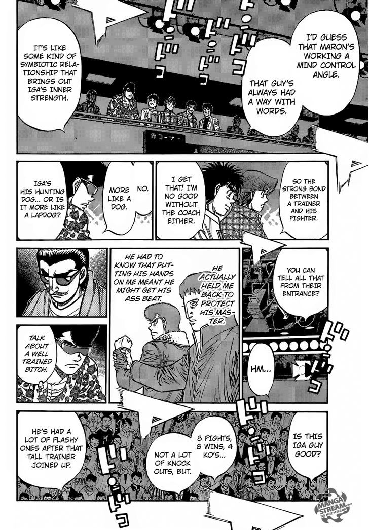 Hajime no Ippo Chapter 1140 page 7 - Chapter 1140 : Iga vs. Oushima