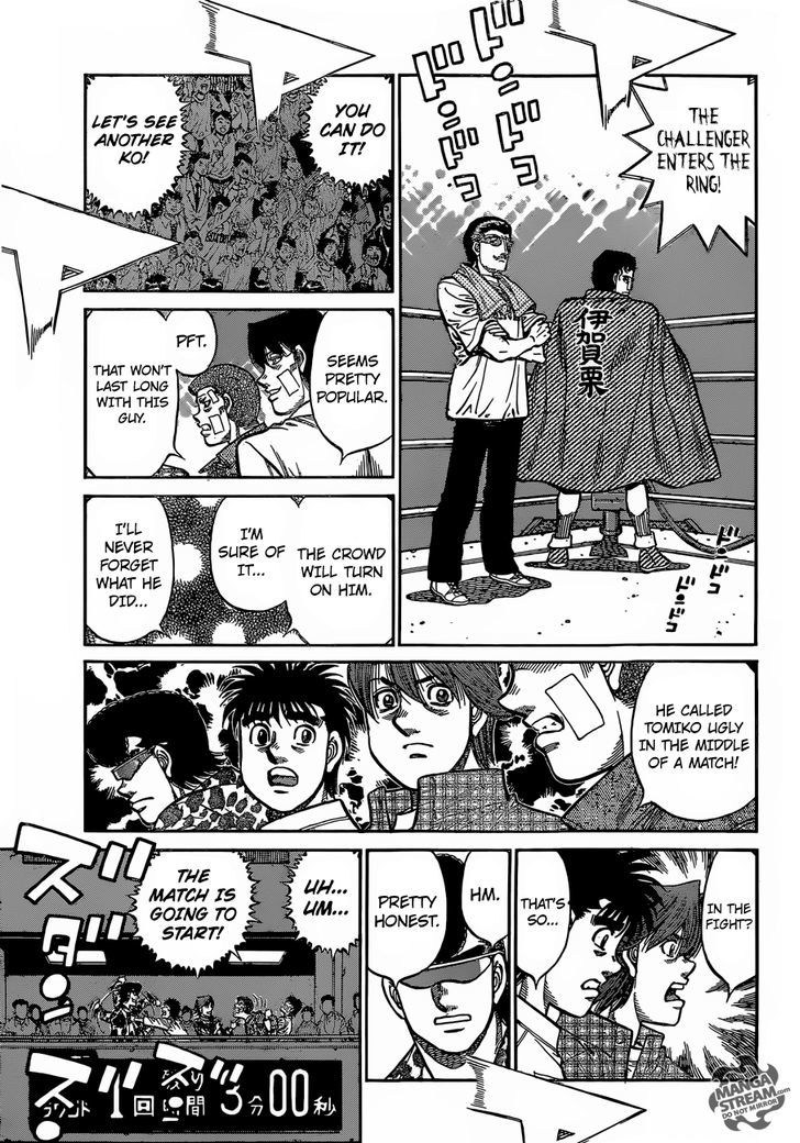 Hajime no Ippo Chapter 1140 page 8 - Chapter 1140 : Iga vs. Oushima