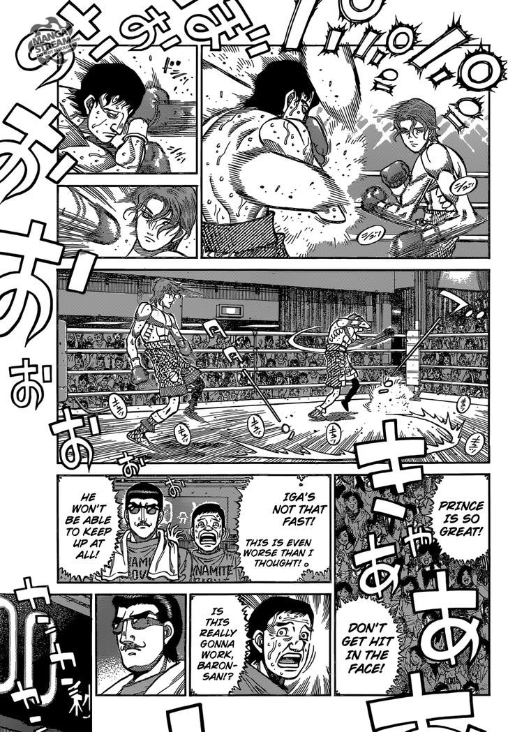 Hajime no Ippo Chapter 1141 page 5 - Chapter 1141 : The Prince's Skill