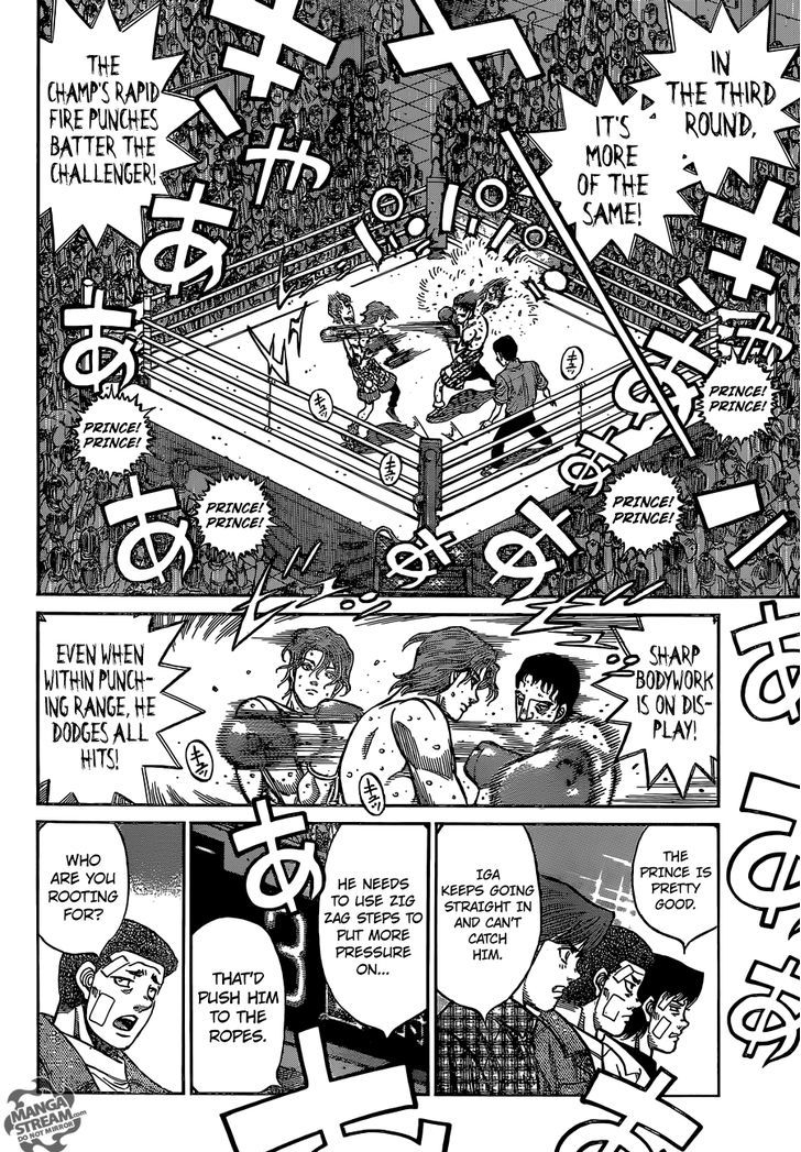 Hajime no Ippo Chapter 1141 page 6 - Chapter 1141 : The Prince's Skill