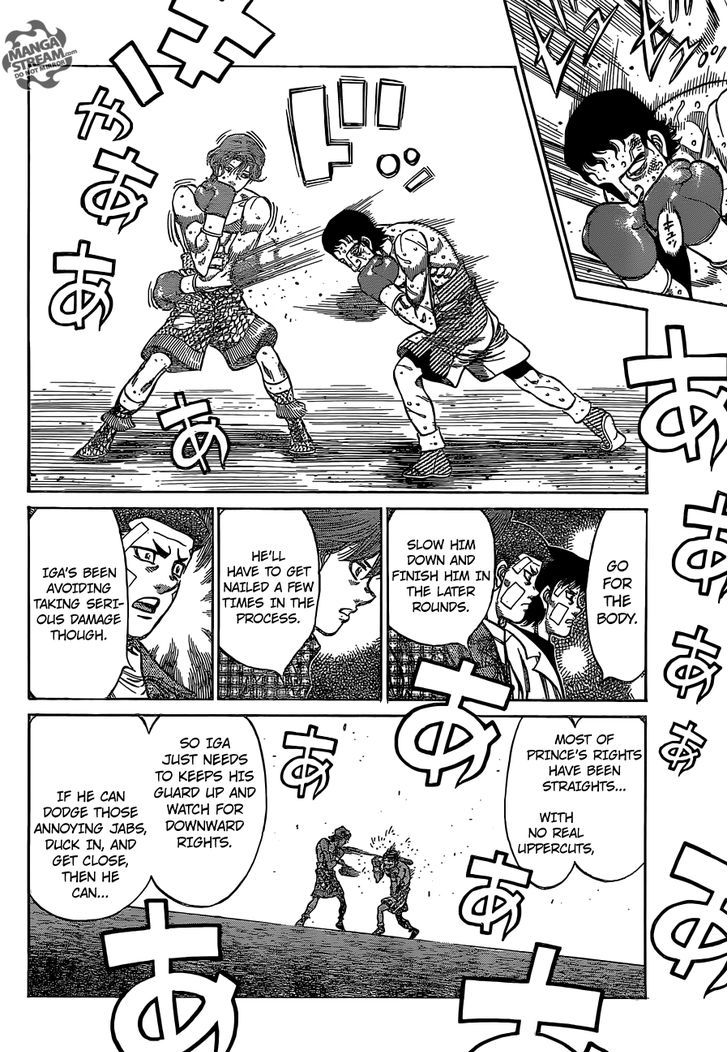 Hajime no Ippo Chapter 1141 page 8 - Chapter 1141 : The Prince's Skill