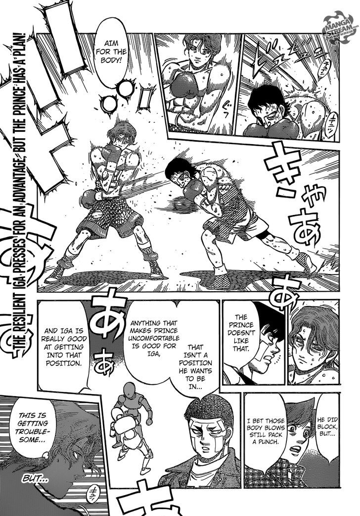 Hajime no Ippo Chapter 1141 page 9 - Chapter 1141 : The Prince's Skill