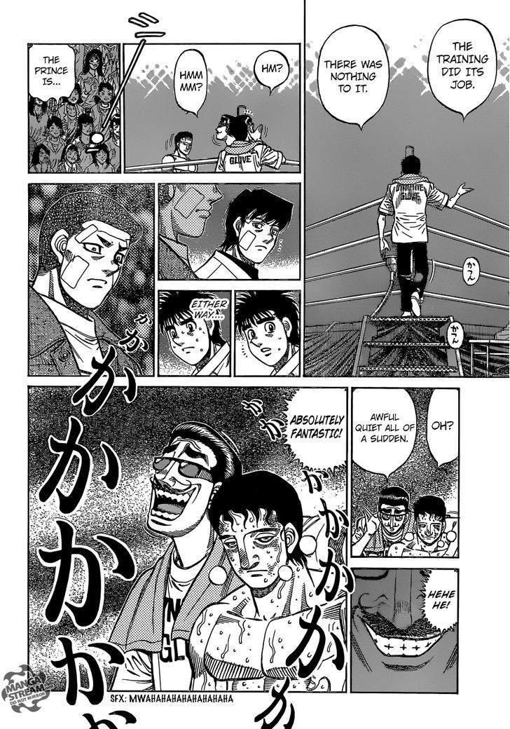 Hajime no Ippo Chapter 1142 page 13 - Chapter 1142 : Iga's Irritation