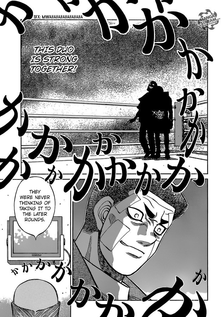 Hajime no Ippo Chapter 1142 page 14 - Chapter 1142 : Iga's Irritation