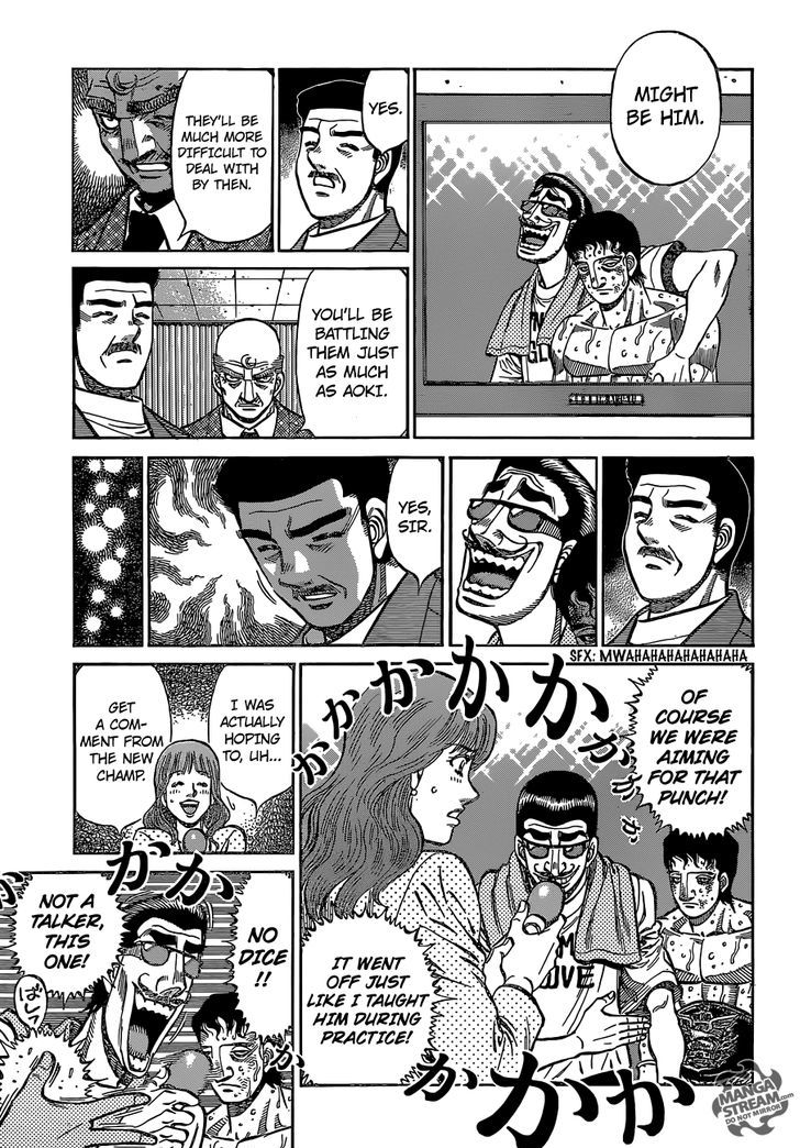Hajime no Ippo Chapter 1142 page 16 - Chapter 1142 : Iga's Irritation