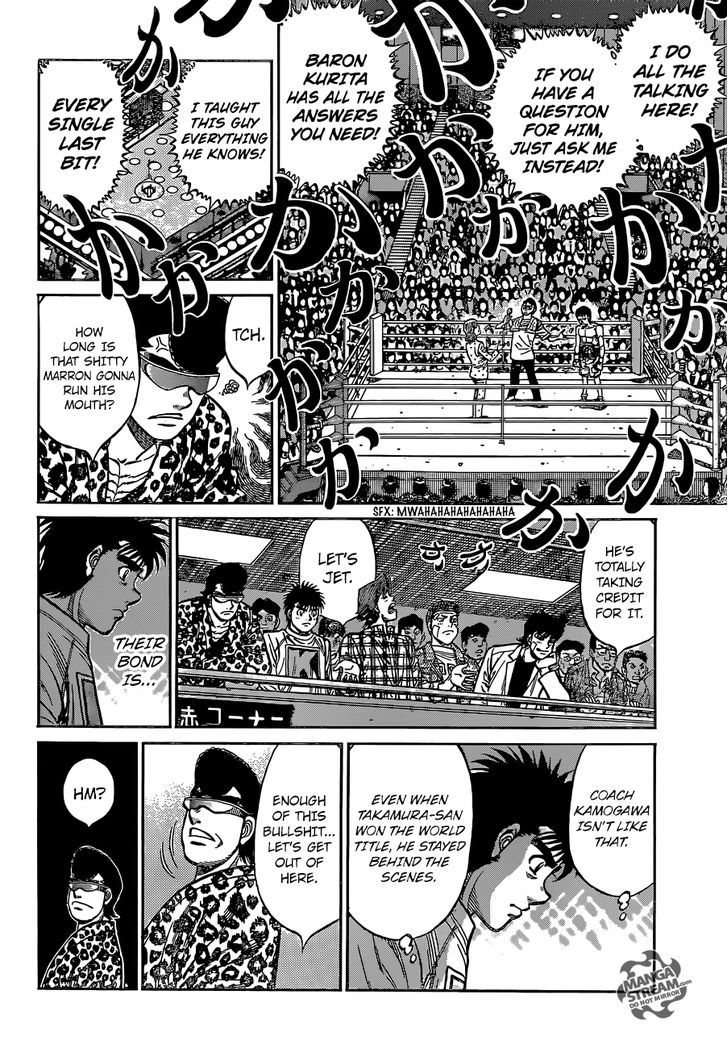 Hajime no Ippo Chapter 1142 page 17 - Chapter 1142 : Iga's Irritation