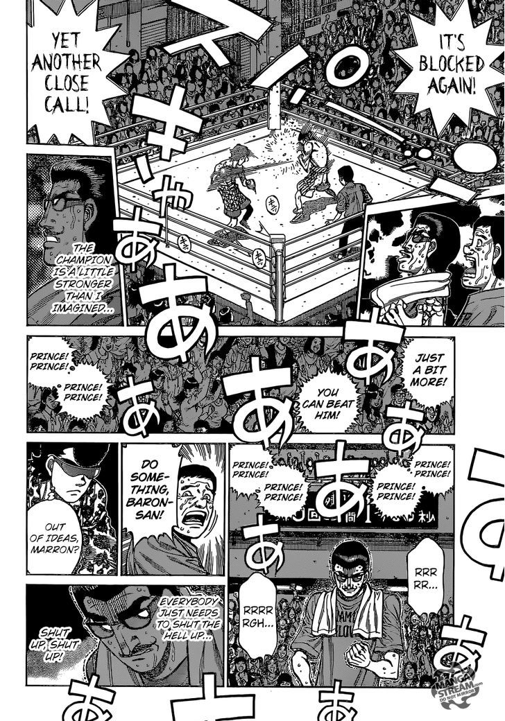 Hajime no Ippo Chapter 1142 page 9 - Chapter 1142 : Iga's Irritation