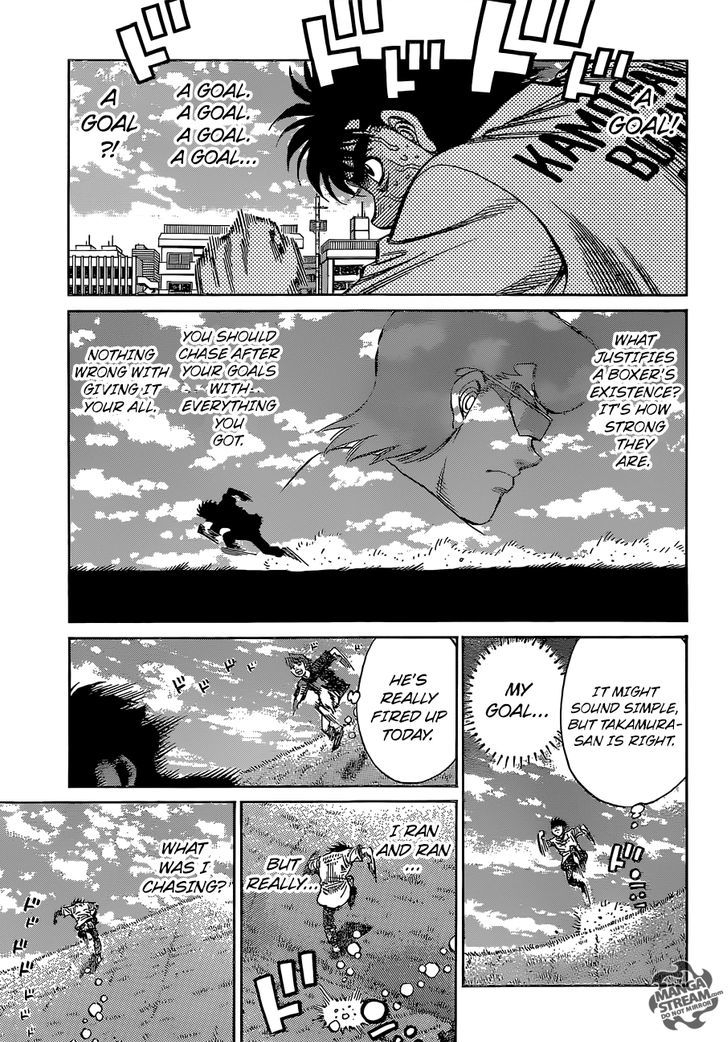 Hajime no Ippo Chapter 1143 page 15 - Chapter 1143 : The Ideal