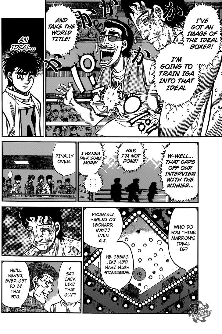 Hajime no Ippo Chapter 1143 page 4 - Chapter 1143 : The Ideal