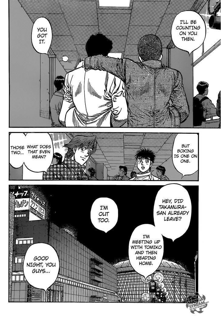 Hajime no Ippo Chapter 1143 page 6 - Chapter 1143 : The Ideal