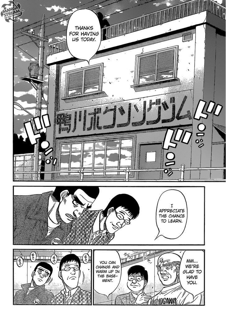 Hajime no Ippo Chapter 1144 page 3 - Chapter 1144 : Aiming For a Fresh Start
