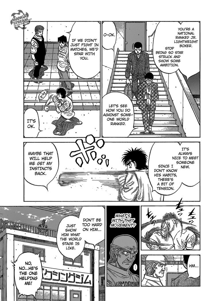 Hajime no Ippo Chapter 1144 page 6 - Chapter 1144 : Aiming For a Fresh Start