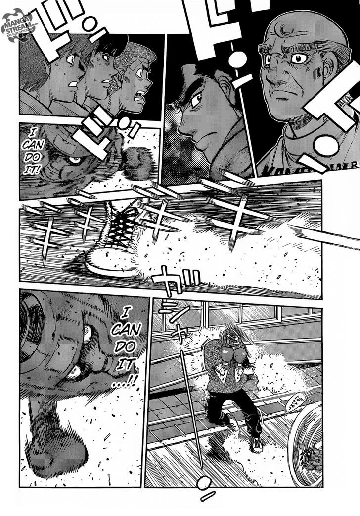 Hajime no Ippo Chapter 1145 page 12 - Chapter 1145 : The Budding New Attack