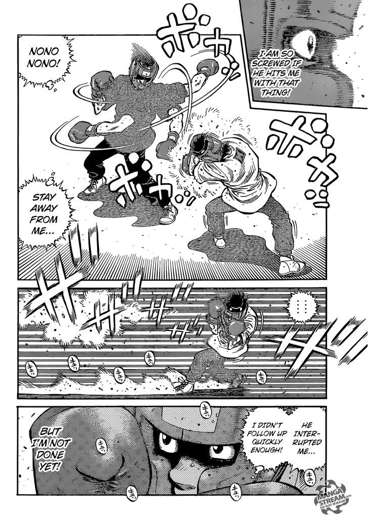 Hajime no Ippo Chapter 1145 page 14 - Chapter 1145 : The Budding New Attack
