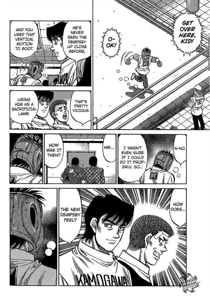 Hajime no Ippo Chapter 1145 page 16 - Chapter 1145 : The Budding New Attack