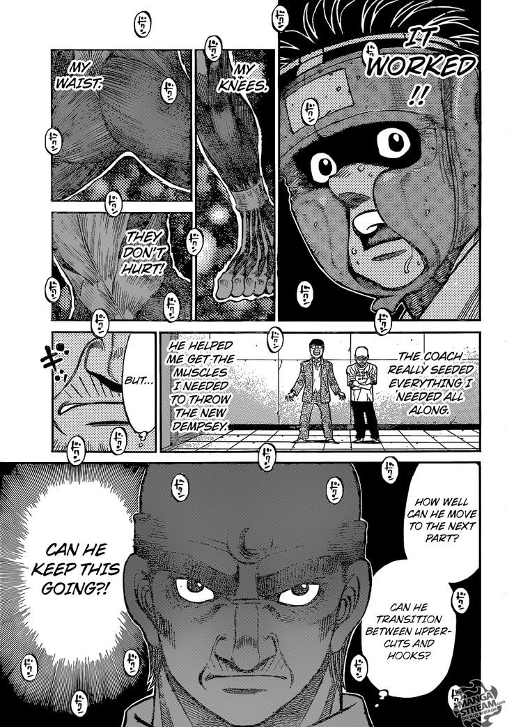 Hajime no Ippo Chapter 1145 page 4 - Chapter 1145 : The Budding New Attack
