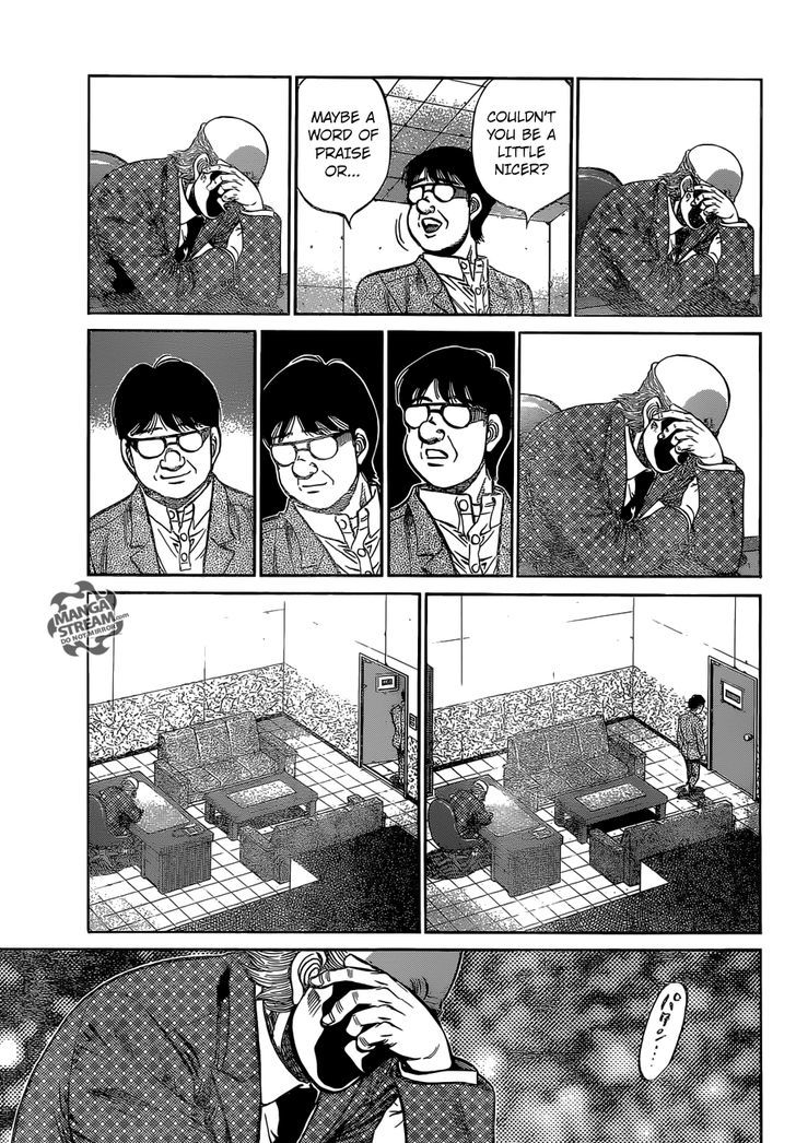Hajime no Ippo Chapter 1146 page 10 - Chapter 1146 : First Cries of the New Model