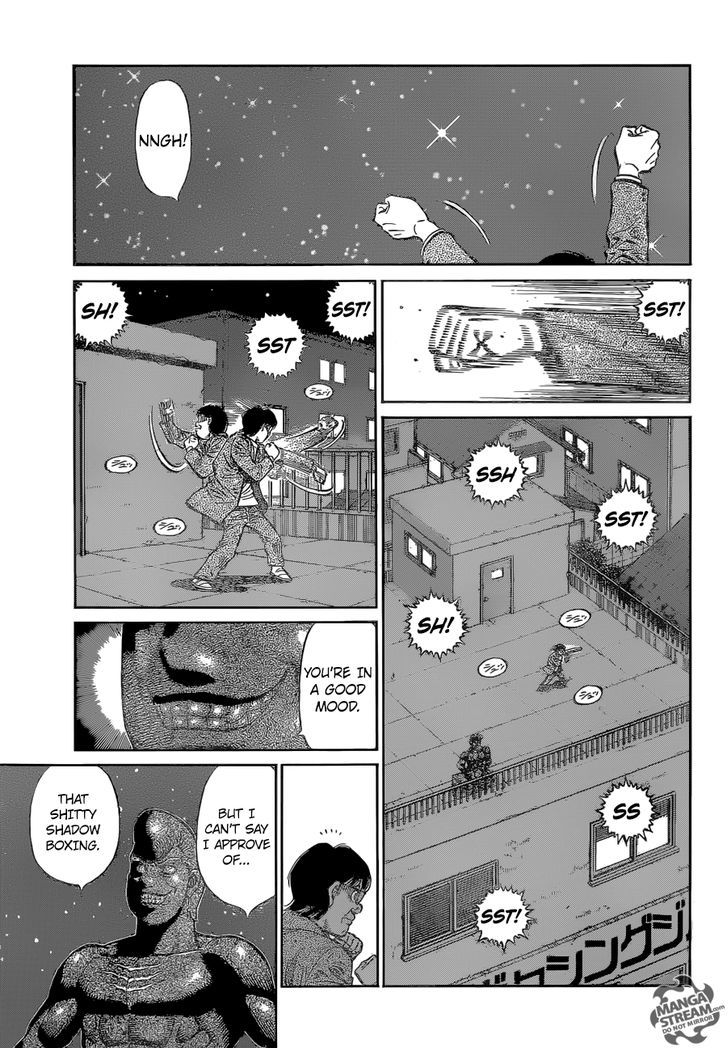 Hajime no Ippo Chapter 1146 page 12 - Chapter 1146 : First Cries of the New Model