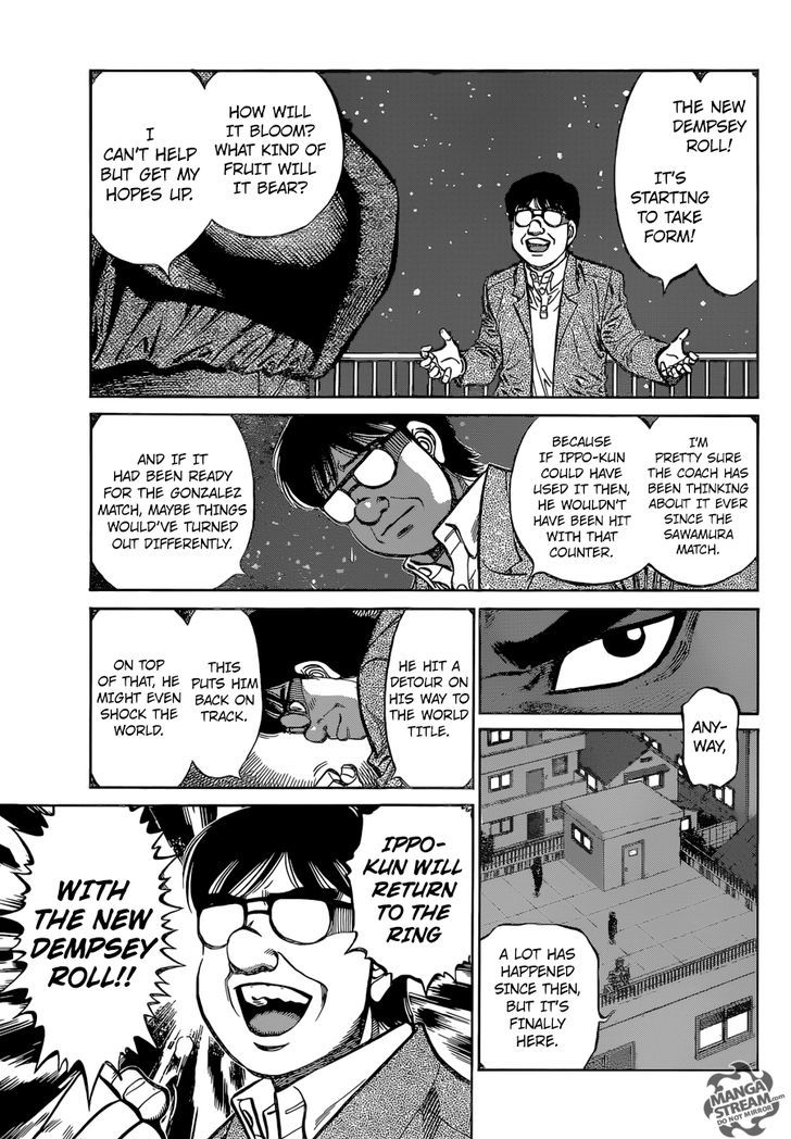 Hajime no Ippo Chapter 1146 page 14 - Chapter 1146 : First Cries of the New Model