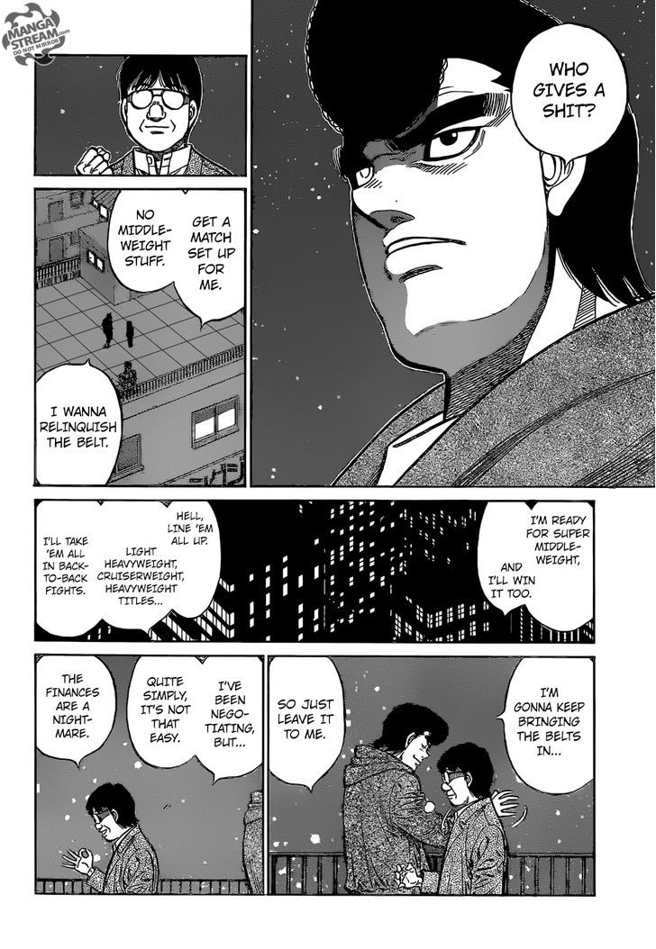 Hajime no Ippo Chapter 1146 page 15 - Chapter 1146 : First Cries of the New Model