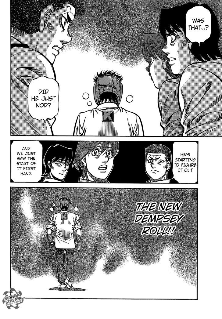 Hajime no Ippo Chapter 1146 page 3 - Chapter 1146 : First Cries of the New Model