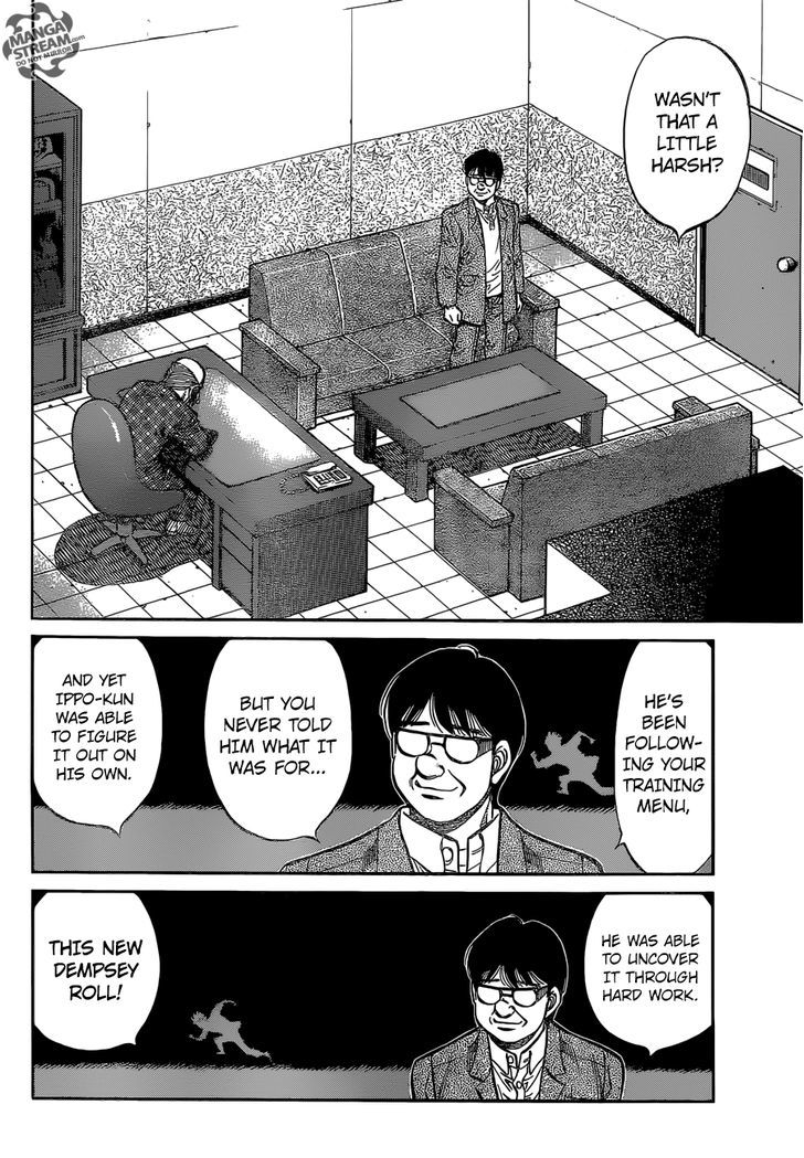 Hajime no Ippo Chapter 1146 page 9 - Chapter 1146 : First Cries of the New Model